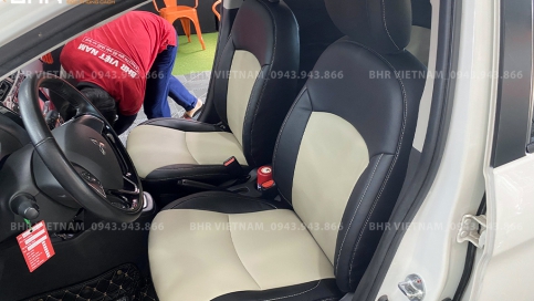 Bọc ghế da công nghiệp ô tô Mitsubishi Attrage: Cao cấp, Form mẫu chuẩn, mẫu mới nhất